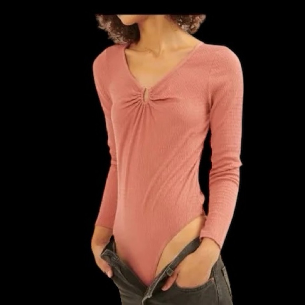 Promesa Dusty Rose Long Sleeve Bodysuit